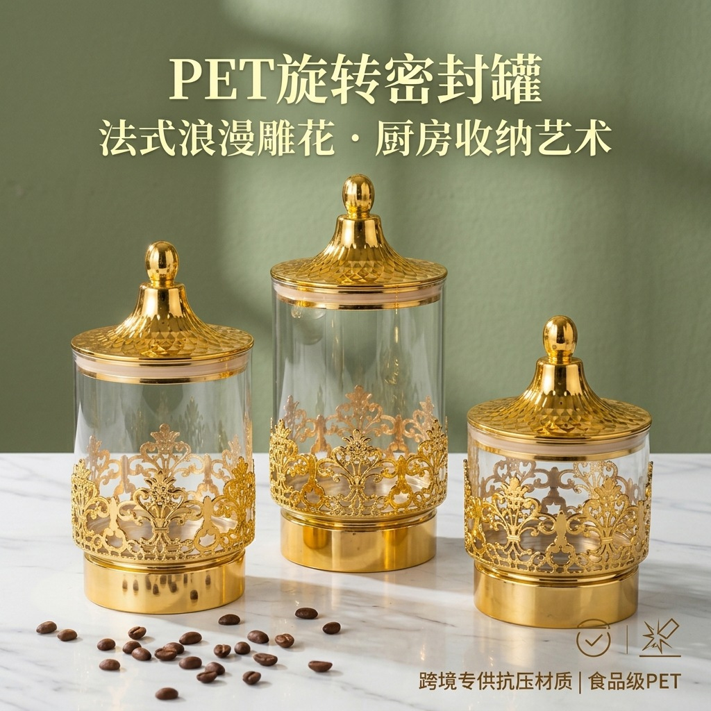 กระป๋องเก็บของแบบหมุนได้เคลือบ - Sustainable Living Products บทวิจารณ์และราคา